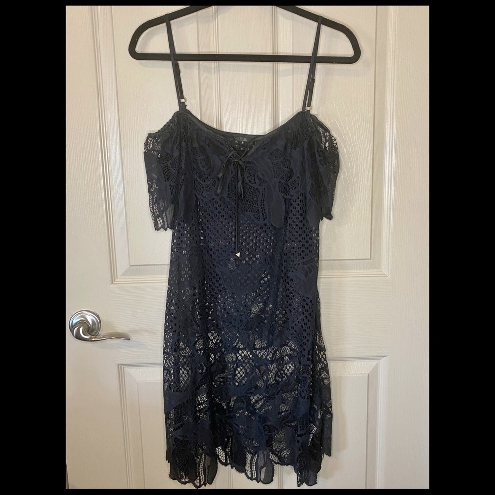 GUESS Swim Cover-up Black Lace